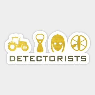 The Detectorists Symbolagram Eye Voodoo Sticker